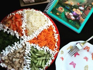Салат "Радуга"