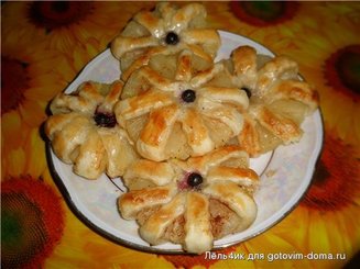 "Ананасовые хризантемы" (ананасы в слойке)