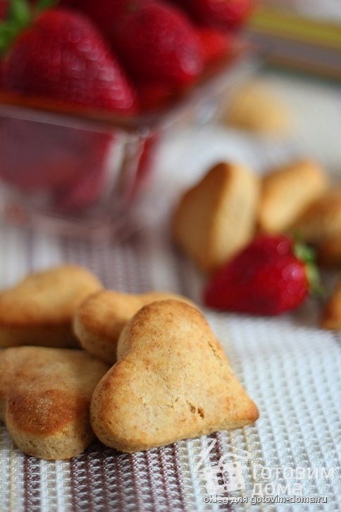 Творожное печенье с цельнозерновой мукой