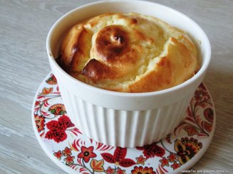 Творожная запеканка с кукурузной мукой