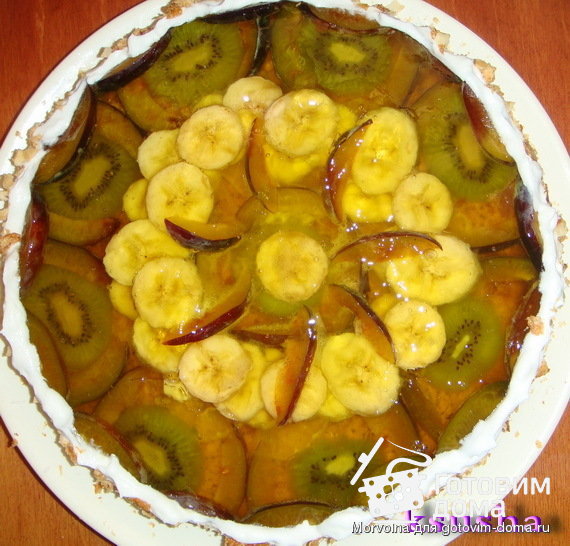 Торт фруктово-желейный фото к рецепту 3