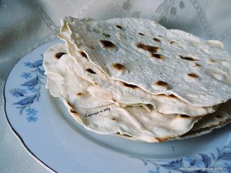 Домашний тонкий лаваш без дрожжей