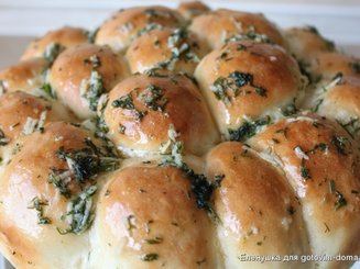 Пампушки чесночные