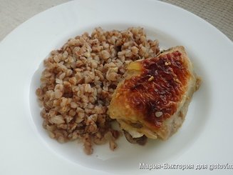 Куриные голени в горчично-медовом соусе