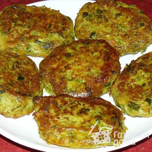 Котлеты из кабачков
