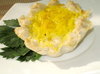 Мясные кексы с сырно-яичной начинкой