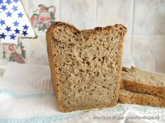 Дарницкий хлеб на закваске (без дрожжей)