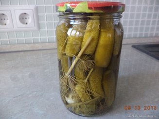 "Детские" маринованные огурчики