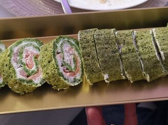 Закуска с красной рыбой