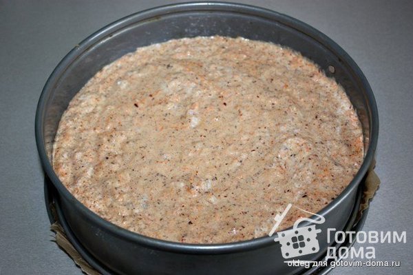 Орехово-морковный кекс (без муки) фото к рецепту 3