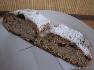 Рождественское  немецкое печенье "Mini-Stollen"