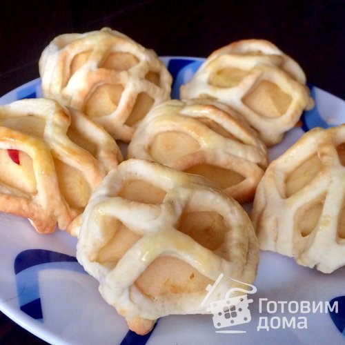 Яблоки в сеточках