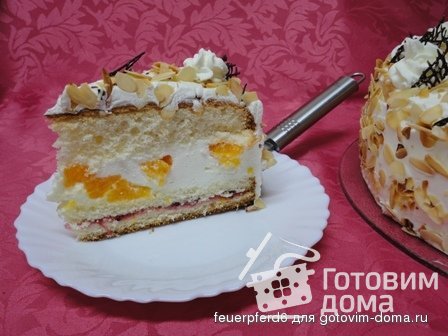 Мандариновый торт фото к рецепту 1