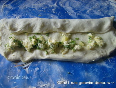 Багет с сыром, чесноком и зеленью фото к рецепту 2