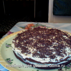 Нежный торт на сметане
