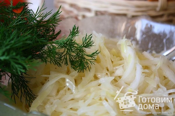 Греческий капустный салат фото к рецепту 3