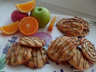 Яблочное печенье