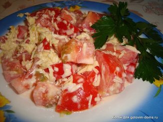 Сырный салат