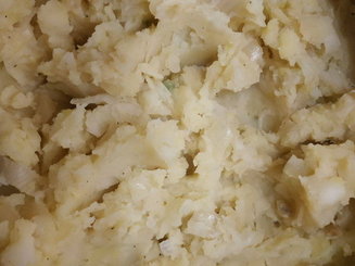 Пюре картофельное с савойской капустой