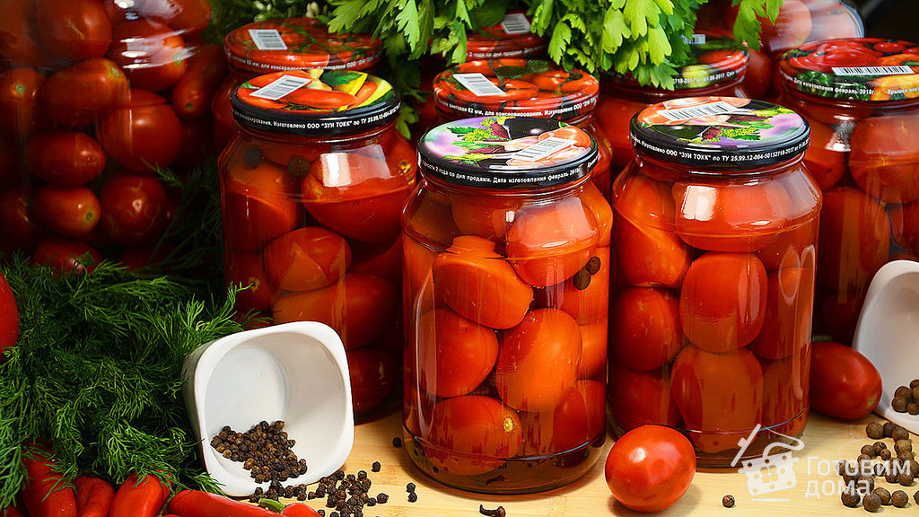 Маринованные помидоры - 10 ну очень вкусных рецептов на зиму с пошаговыми фото