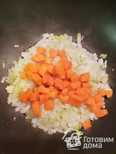 Рис с овощами  и морепродуктами фото к рецепту 3