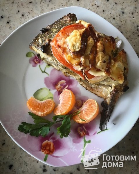 Рыба по-французски фото к рецепту 4