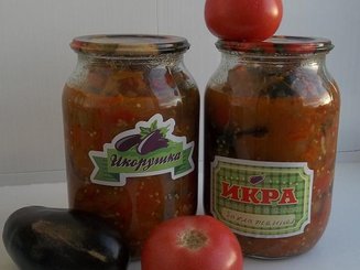 Икра баклажанная