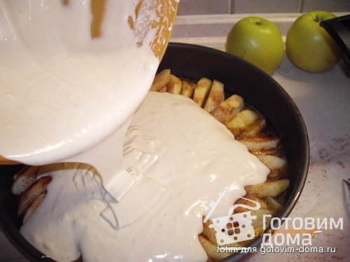 Яблочный пирог от Дины Зографопулу фото к рецепту 4