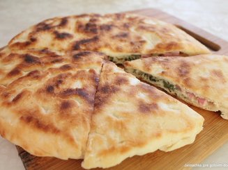 Фокачча на сковороде с любыми начинками