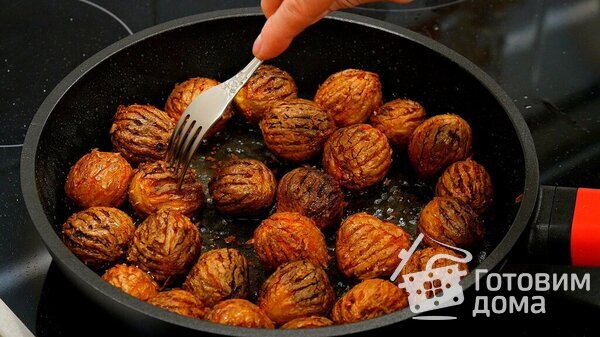 Картошка &quot;Орешки&quot;: рецепт приготовления самой мелкой картошки! фото к рецепту 9