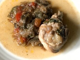 Курица по-итальянски с овощным рагу