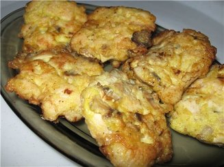 Куриные котлеты с грибами