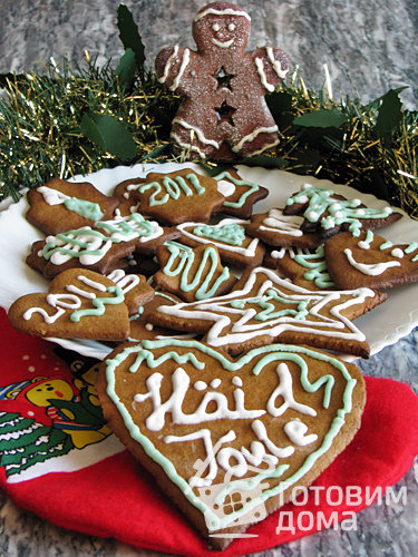 Piparkook, рождественское эстонское печенье фото к рецепту 1