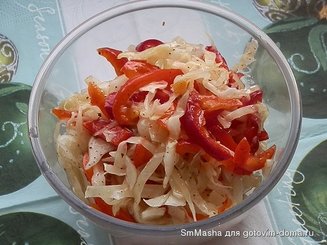 Маринованная капуста по быстрому