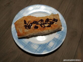 Яблочные рулетики из лаваша