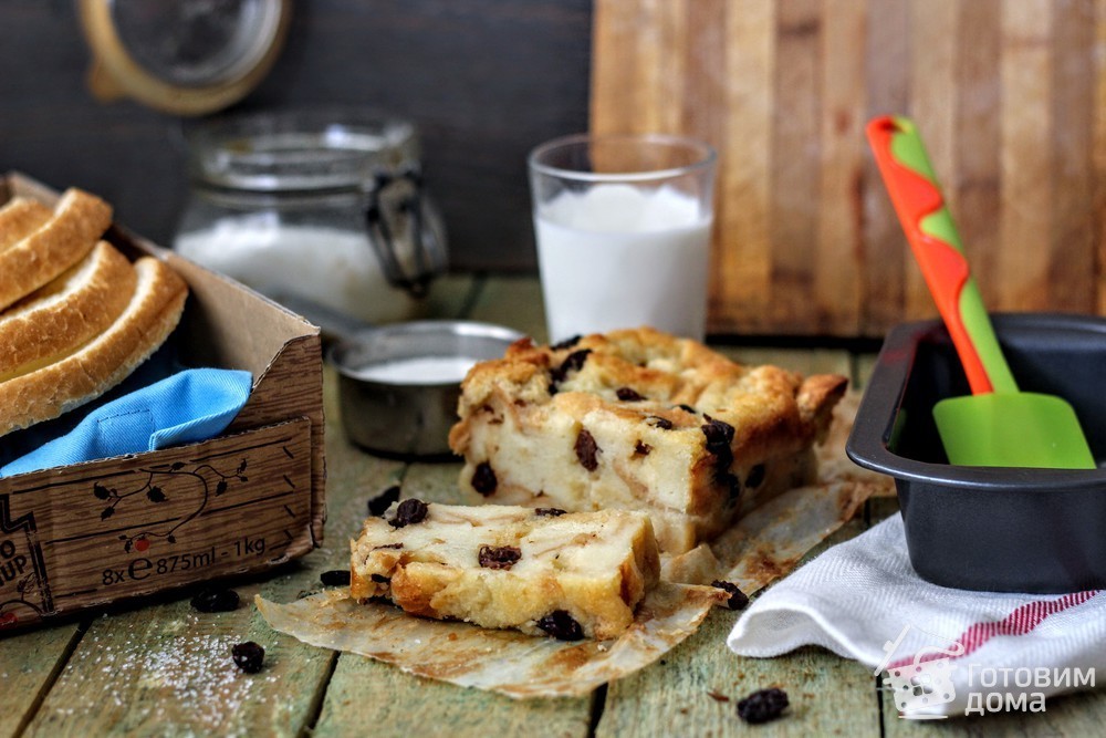 Хлебный пудинг — рецепт с фото пошагово