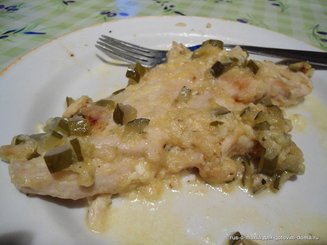 Курица в соусе Сен-Марселлен