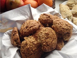 Овсяное печенье с цельнозерновой мукой