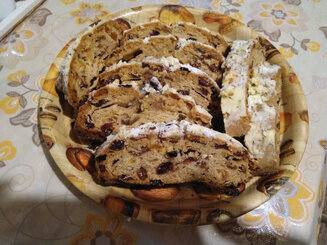 Творожный штоллен - Quarkstollen от Dr.Oetker