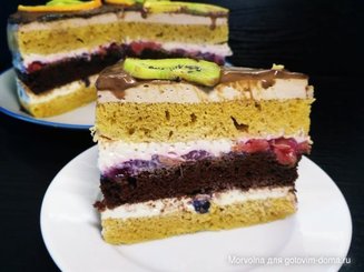 Медовик в суфле