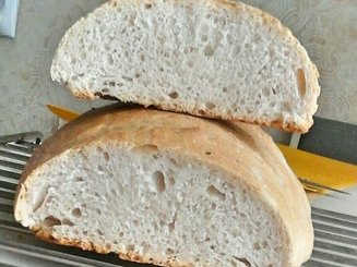 Пшеничный хлеб на ржаной закваске