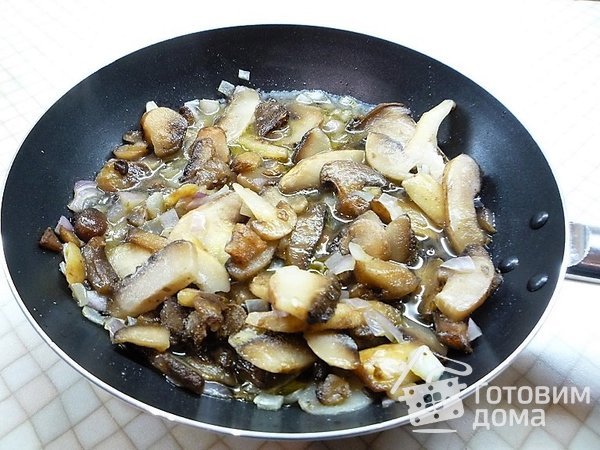 Цветная капуста с курицей и грибами в духовке фото к рецепту 3