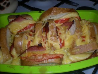 "Рататуй" из хлеба или вкусный завтрак