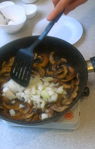Бандуряники с грибами и мясом фото к рецепту 5