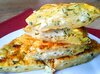 Завтрак из лаваша, яиц и творога