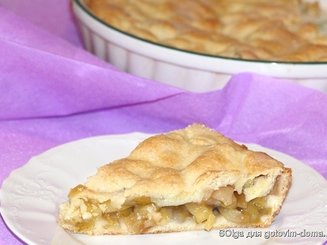 Яблочный пай American apple pie