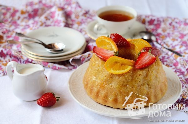 Апельсиновая ромовая баба на закваске (или на дрожжах) фото к рецепту 14