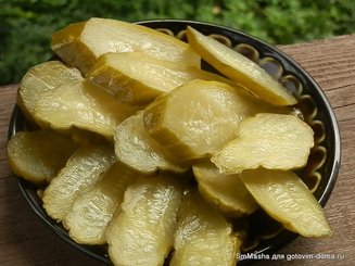"Детские" маринованные огурчики