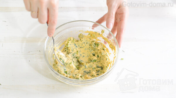 Окрошка с курицей на кефире фото к рецепту 12