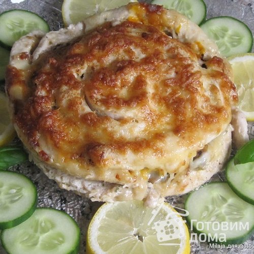 Куриный пирог &quot;Чайная роза&quot;